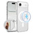 iPhone Air Camera Control Button Integrated MagSafe Clear Phone Case - Transparent