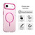 iPhone Air Candy Fine Circle Magsafe PC Hybrid TPU Phone Case - Red