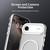 iPhone Air Candy Fine Circle Magsafe PC Hybrid TPU Phone Case - White