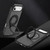 iPhone Air Carbon Fiber Gear Holder C Type MagSafe Phone Case - Black