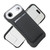 iPhone Air Carbon Fiber MagSafe Magnetic Card Holder Phone Case - Black