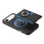 iPhone Air Carbon Fiber Ring Side Insert Card Bag MagSafe Phone Case - Black