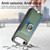 iPhone Air Carbon Fiber Ring Side Insert Card Bag MagSafe Phone Case - Green