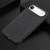 iPhone Air Carbon Fiber Texture Leather Back Phone Case - Black