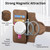 iPhone Air CaseNeo MagSafe RFID Anti-theft Retro Leather Phone Case - Brown