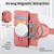 iPhone Air CaseNeo MagSafe RFID Anti-theft Retro Leather Phone Case - Pink