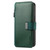 iPhone Air CaseNeo MagSafe RFID Anti-theft Zipper Wallet Retro Leather Phone Case - Green