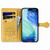 iPhone Air Cat and Dog Embossed Leather Phone Case - Yellow