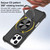 iPhone Air CD Texture 360 Degree Rotating Holder MagSafe Phone Case - Grey