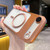 iPhone Air Change to 17 Series Magnetic MagSafe Frosted TPU Phone Case - Gold