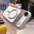 iPhone Air Change to 17 Series Magnetic MagSafe Frosted TPU Phone Case - Grey