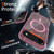 iPhone Air Clear Glitter Magnetic PC Hybrid TPU Phone Case - Pink