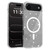 iPhone Air Clear Glitter Magnetic PC Hybrid TPU Phone Case - Transparent