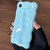 iPhone Air Cloud-Style TPU Shockroof Phone Case - Blue