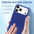iPhone Air Colorful Inkjet Magnetic MagSafe PC Phone Case - Dark Blue