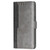 iPhone Air Contrast Color Side Buckle Leather Phone Case - Black + Grey