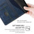 iPhone Air Contrast Color Side Buckle Leather Phone Case - Blue + Grey