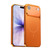 iPhone Air Corning Glass Plating Large Window MagSafe Phone Case - Orange