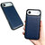 iPhone Air Cowhide Texture Back Cover Phone Case - Royal Blue