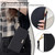 iPhone Air Crossbody Chain Leather Phone Case - Black