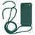 iPhone Air Crossbody Lanyard Liquid Silicone Case - Clover Green