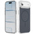 iPhone Air Crystal Frosted Skin Feel Magnetic MagSafe Phone Case - Black