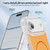 iPhone Air Crystal Frosted Skin Feel Magnetic MagSafe Phone Case - Orange