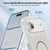 iPhone Air Crystal Frosted Skin Feel Magnetic MagSafe Phone Case - White