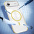 iPhone Air Crystal Shield Clear Magnetic Acrylic Hybrid TPU Phone Case - Yellow