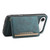 iPhone Air Denior D13 Retro Texture Leather MagSafe Card Bag Phone Case - Blue