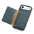 iPhone Air Denior D13 Retro Texture Leather MagSafe Card Bag Phone Case - Blue