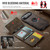 iPhone Air DG.MING M5 Series Zip RFID Multi Card Detachable Leather Phone Case - Coffee
