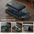 iPhone Air DG.MING M6 Series RFID Tri-fold Card Bag Removable Leather Phone Case - Black