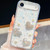 iPhone Air Diamond Glitter Pearl Heart Four-Corner Shockproof Phone Case - Transparent Stars