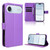 iPhone Air Diamond Texture Leather Phone Case - Purple