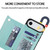 iPhone Air Double Buckle Butterfly Embossing PU Phone Case - Gold
