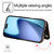 iPhone Air Double Buckle Butterfly Embossing PU Phone Case - Gold