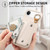 iPhone Air Dream Wallet D Buckle Leather Back Cover Phone Case - Beige