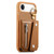 iPhone Air Dream Wallet D Buckle Leather Back Cover Phone Case - Brown