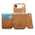 iPhone Air Dream Wallet D Buckle Leather Back Cover Phone Case - Brown