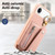 iPhone Air Dream Wallet D Buckle Leather Back Cover Phone Case - Pink