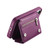 iPhone Air Dream Wallet D Buckle Leather Back Cover Phone Case - Purple