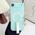 iPhone Air Eagle Eye Dual-layer Jelly Magnetic Phone Case with Silicone Strap & Lens Film - Cynee