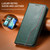 iPhone Air Elastic Wristband Magnetic Suction Leather Phone Case - Green
