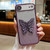 iPhone Air Electroplated Gradient Glitter 3D Butterfly TPU Phone Case - Gradient Purple