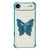 iPhone Air Electrpolated 3D Butterfly Holder TPU Phone Case - Blue