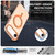 iPhone Air ENKAY Hat-Prince MagSafe Candy Color Phone Case with Thick Adhesive Glass Film - Black