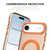 iPhone Air ENKAY Hat-Prince MagSafe Candy Color Phone Case with Thick Adhesive Glass Film - White