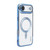 iPhone Air ENKAY Hat-Prince Magsafe Electroplated TPU Clear Shockproof Phone Case - Blue