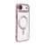 iPhone Air ENKAY Hat-Prince Magsafe Electroplated TPU Clear Shockproof Phone Case - Pink